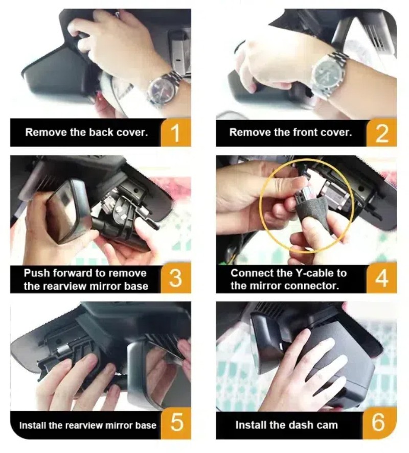 qhd dash cam installation